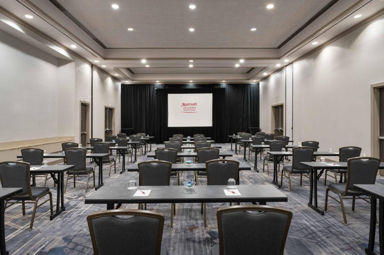 Marriott Greensboro Downtown Hotel Bagian luar foto